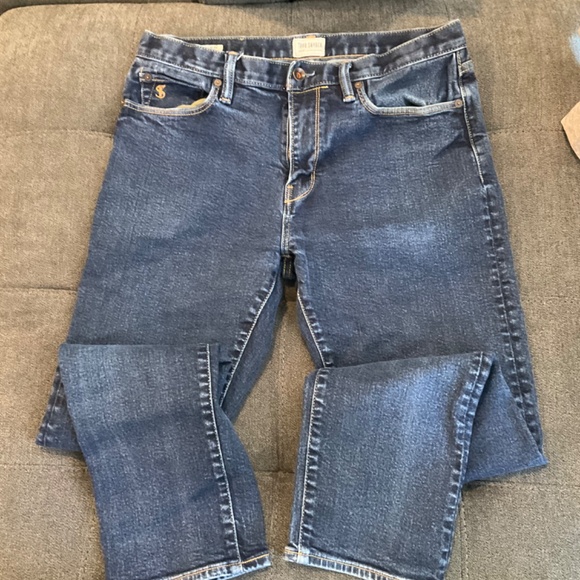 EUC Todd Snyder Straight Fit Dark Denim Jeans 32 x 30 - Picture 2 of 6